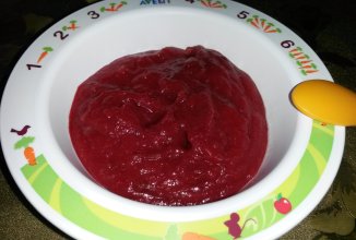 Борщ без мяса для деток