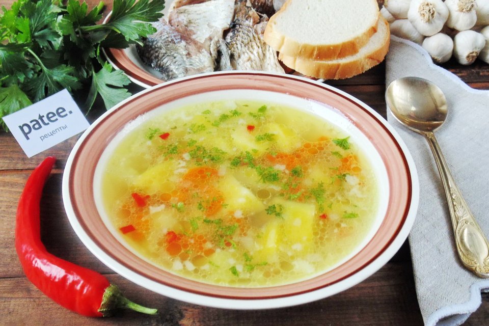 Рыбный суп из карасей