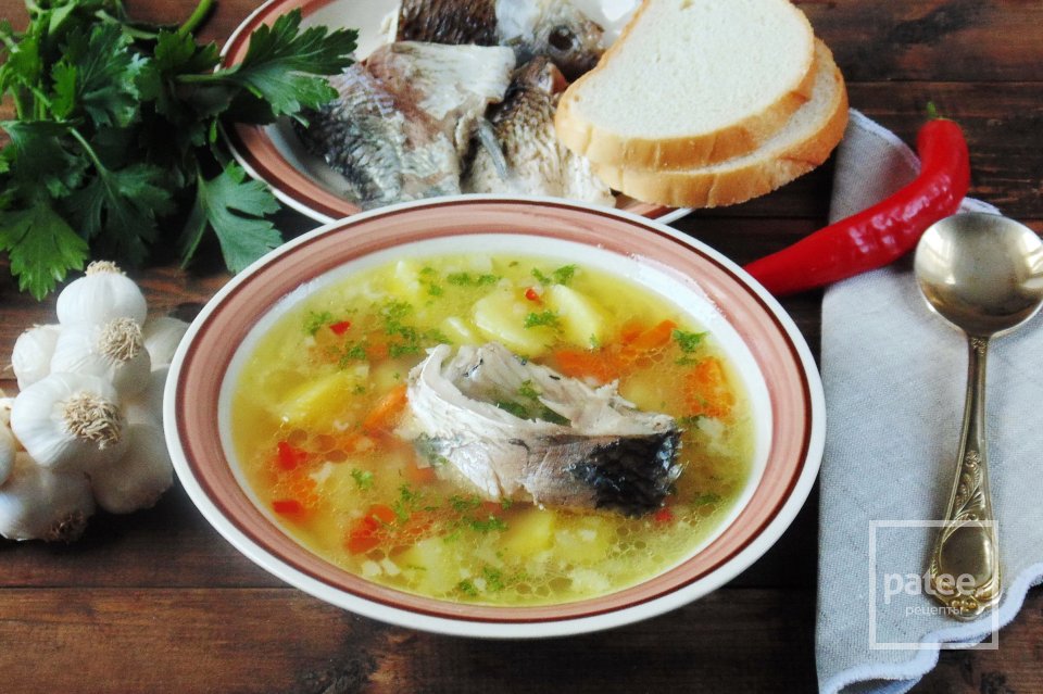 Рыбный суп из карасей - Шаг 16