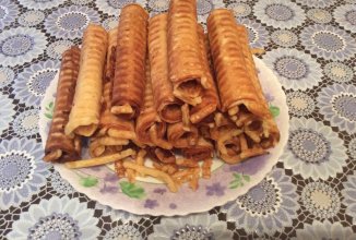 Сладкие вафли