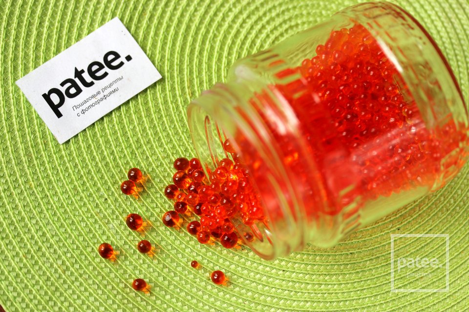 Торт Бутерброд с красной икрой - Шаг 8