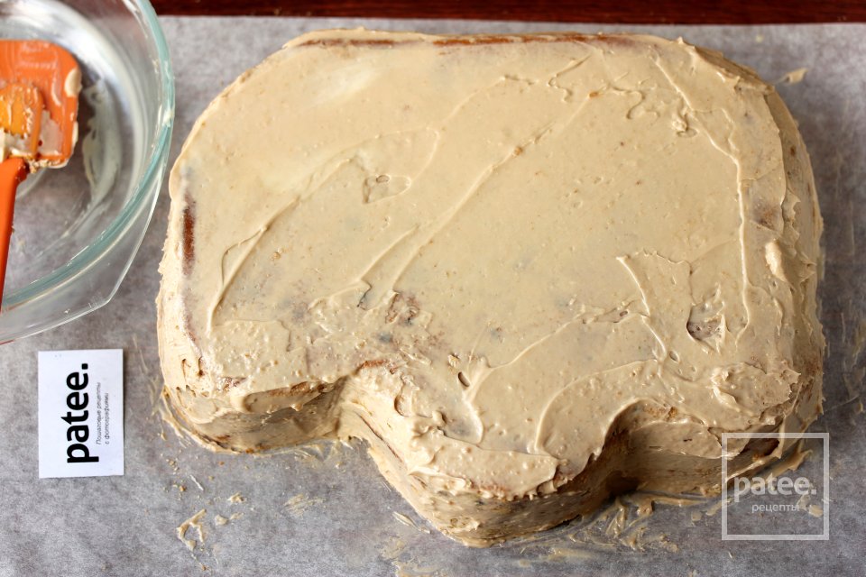 Торт Бутерброд с красной икрой - Шаг 25