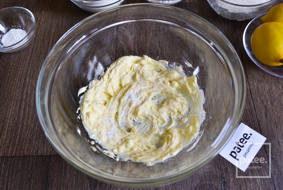 Лимонный кекс с глазурью - Шаг 3