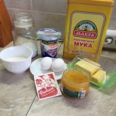 Очень нежный Медовик - Шаг 1