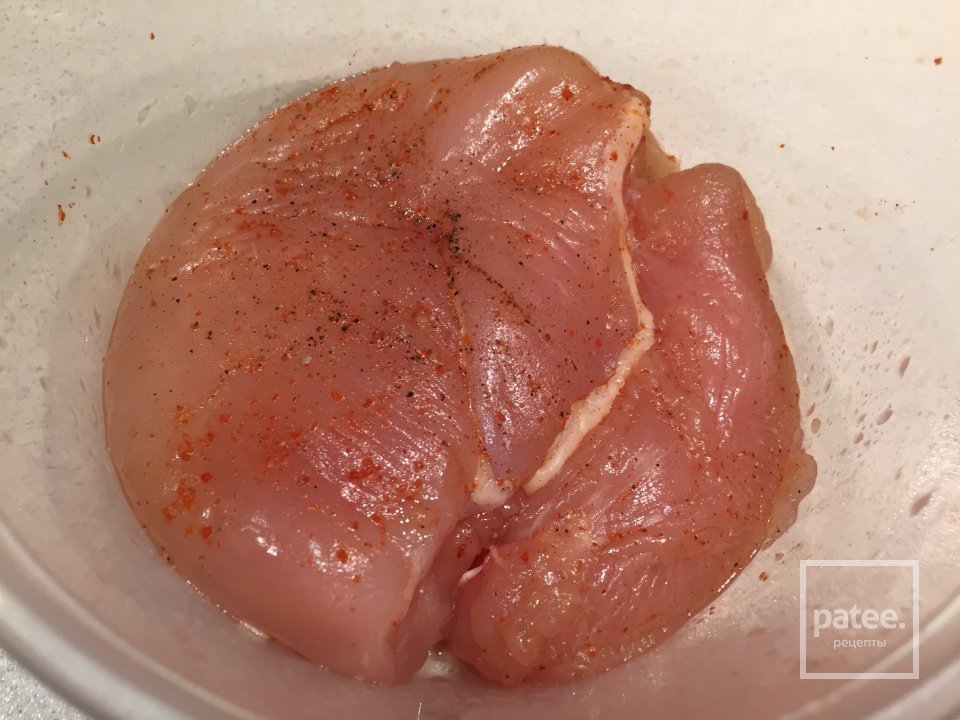 Куриное филе с оладьями из броколли - Шаг 4