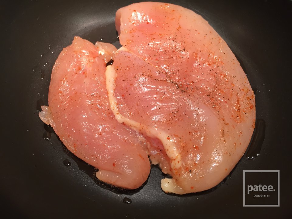 Куриное филе с оладьями из броколли - Шаг 5