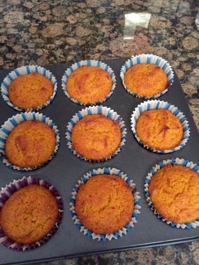 Тыквенные кексы со сгущенным молоком - Шаг 5