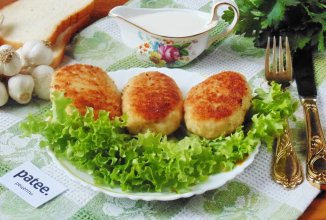 Куриные котлеты на сливках