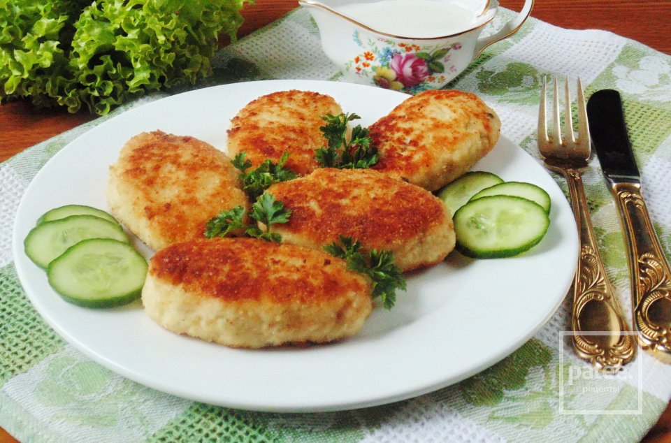 Куриные котлеты на сливках - Шаг 16