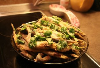 Жареная мойва