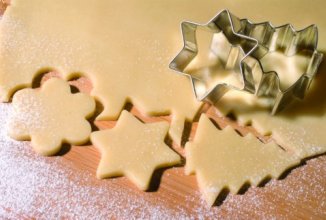 НОВОГОДНЕЕ ПЕСОЧНОЕ ПЕЧЕНЬЕ