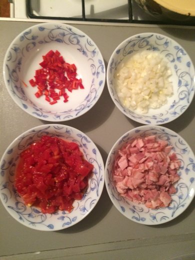 Паста "Букатини а-ля Аматричана" - Шаг 2