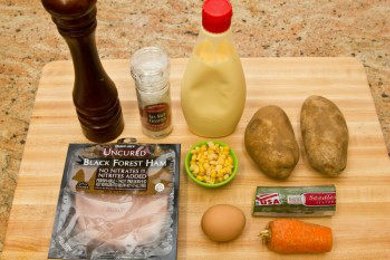 Японский картофельный салат - приготовление