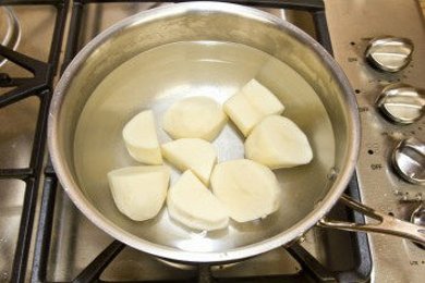 Японский картофельный салат - приготовление