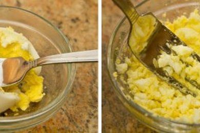 Японский картофельный салат - приготовление