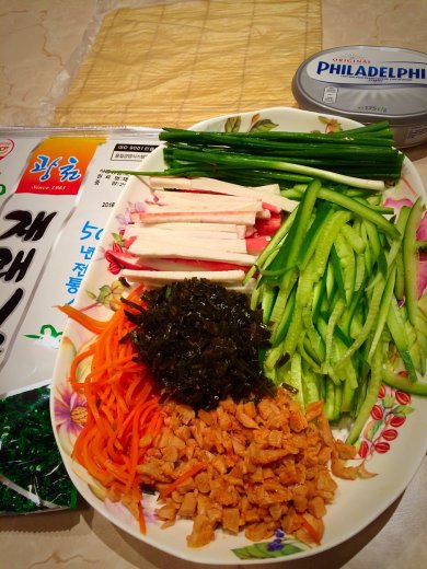 Роллы - Шаг 1