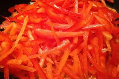 ФУНЧОЗА (кит. трад. 粉絲) с овощами - приготовление