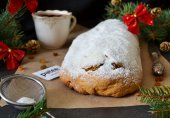 Творожный штоллен с маком