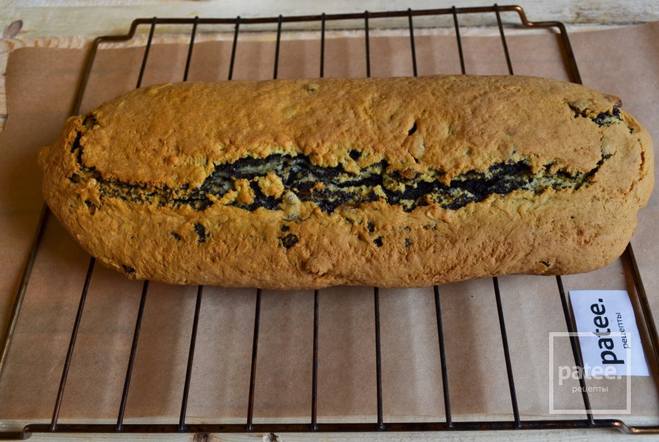 Творожный штоллен с маком - Шаг 15