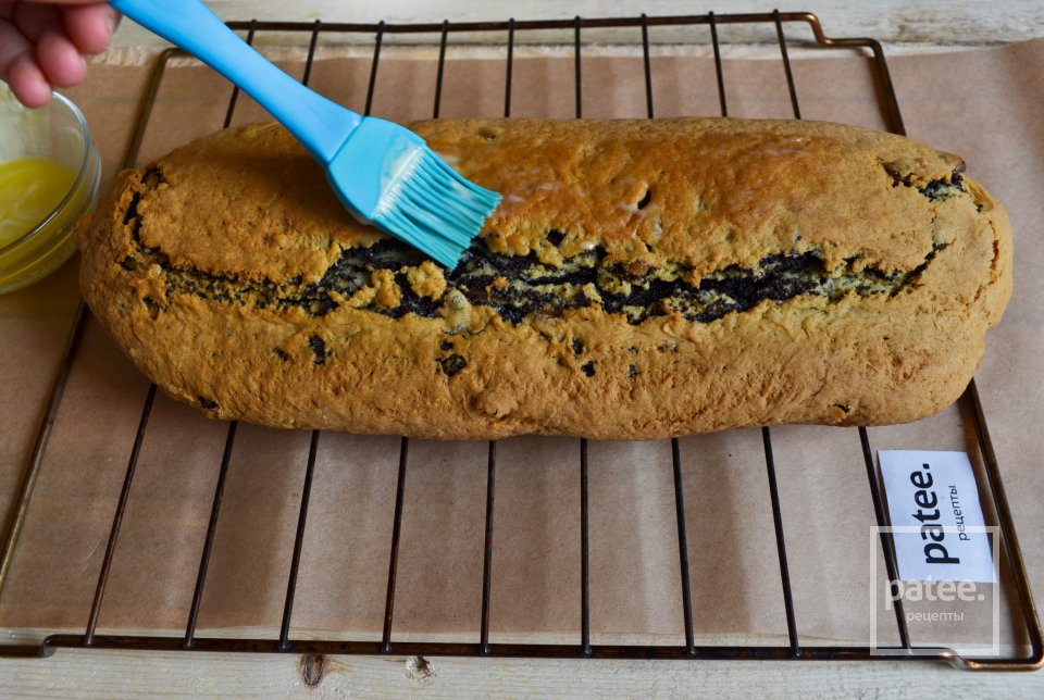 Творожный штоллен с маком - Шаг 16