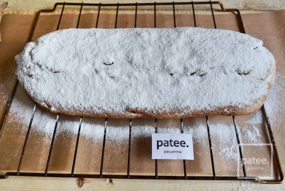 Творожный штоллен с маком - Шаг 17