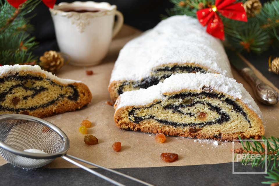 Творожный штоллен с маком - Шаг 19