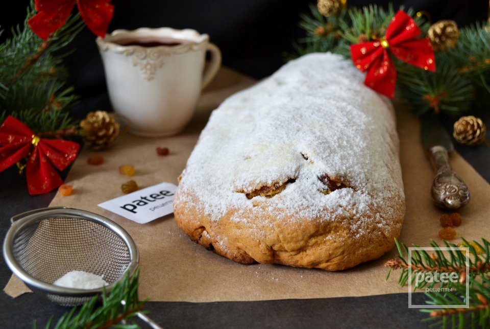 Творожный штоллен с маком - Шаг 18