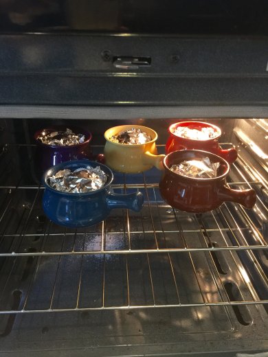 Кабачки тушенные с баклажанами в горшочках. - Шаг 13