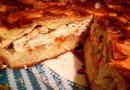 Пирог с курицей и картофелем