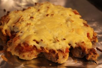 Отбивная под сырной корочкой