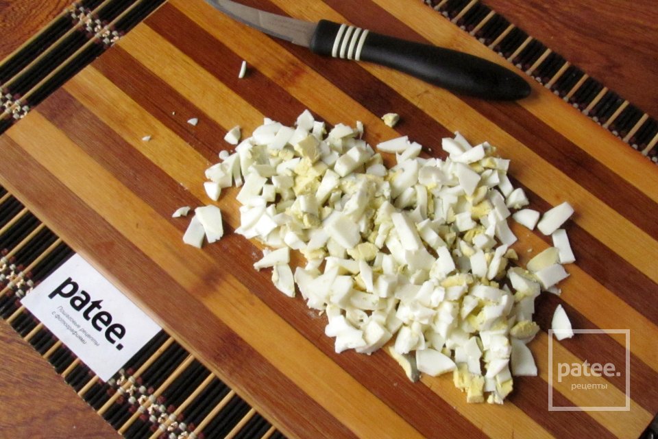 Сырные корзиночки с печенью трески - Шаг 11