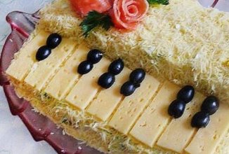 Салат "Белый рояль"