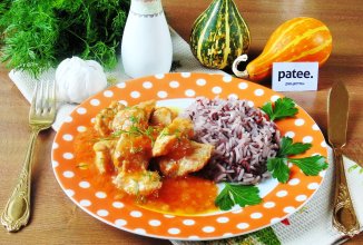 Свинина в тыквенном соусе