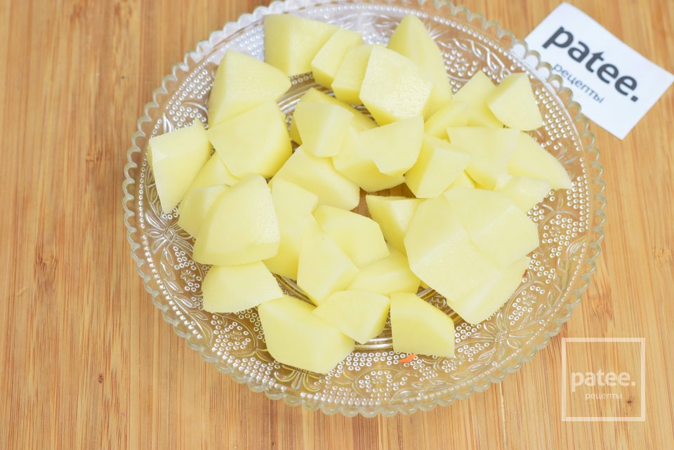 Суп с морской капустой и грибами - Шаг 2