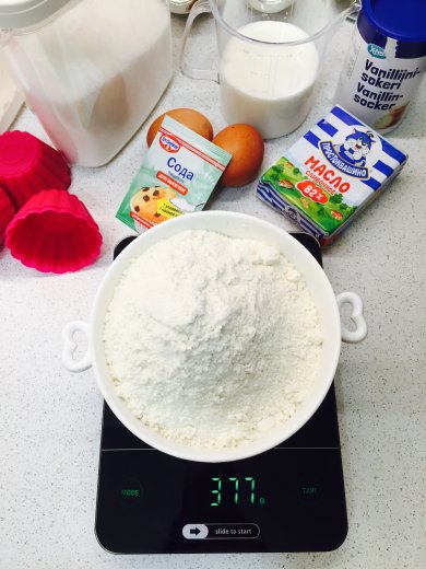 Маффины с черникой - Шаг 2