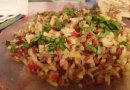 Плов с крабовыми палочками