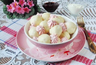 Ленивые вареники из творога без яиц