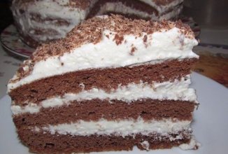 Быстрый шоколадный торт