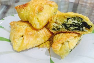 Слойки со шпинатом 😍🌱