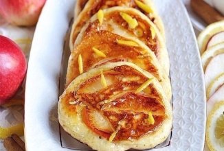 Оладьи с яблоками