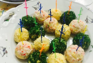 Закуска "Ёлочные шарики"