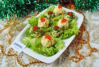 Закуска из печени трески