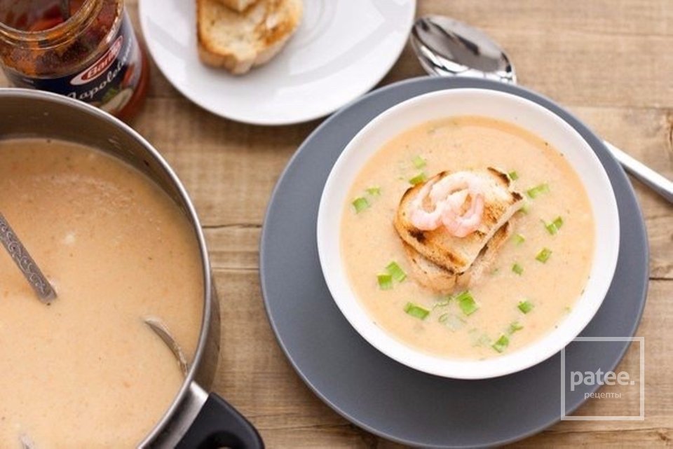 Суп с креветками - Шаг 7