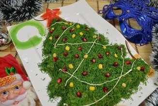 Пушистый салат