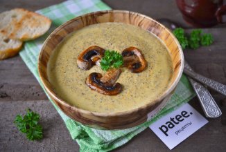 Суп-пюре из шампиньонов