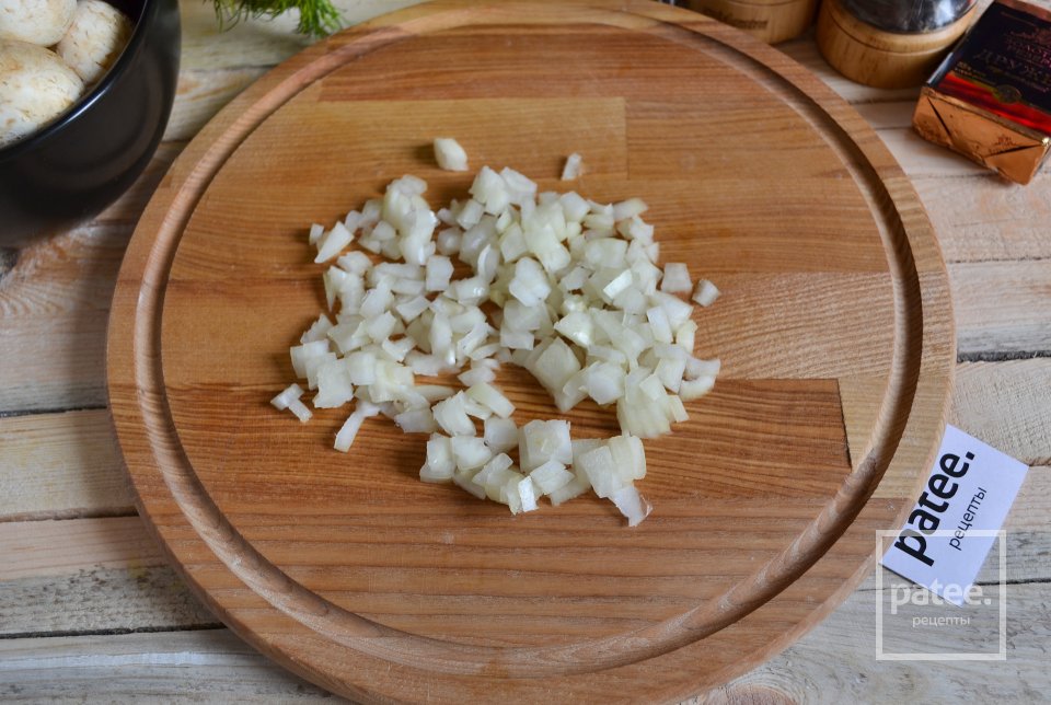 Суп-пюре из шампиньонов - Шаг 2