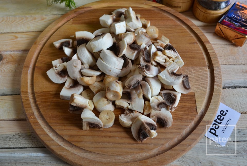 Суп-пюре из шампиньонов - Шаг 4