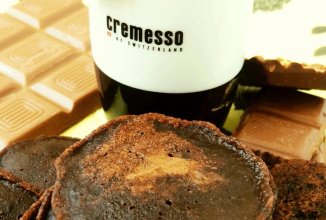 Шоколадные оладьи