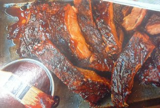 Свиньи ребрышки в глазури