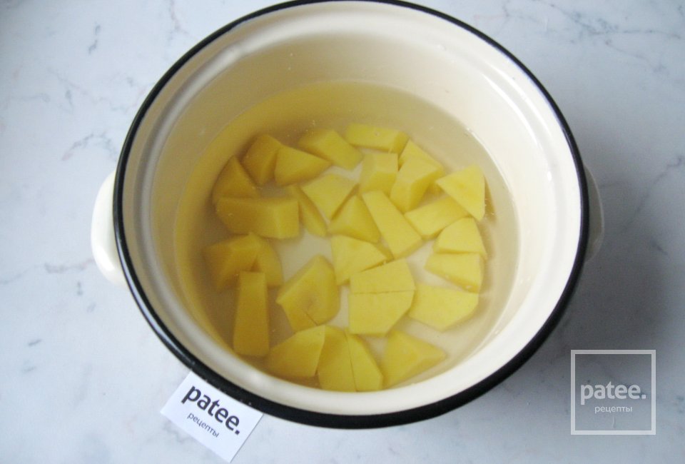 Суп из консервированной сайры - Шаг 2